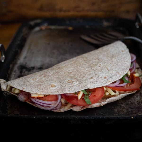 Easy Refried Beans Quesadilla 10 minute meal ideas The