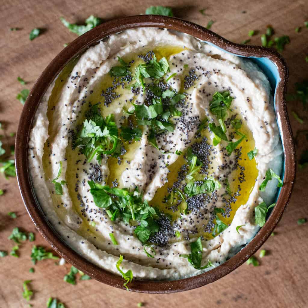 Easy Butter Bean Dip creamy / nutritious / vegan The
