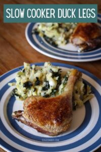 Slow Cooker Duck Legs - The Hedgecombers